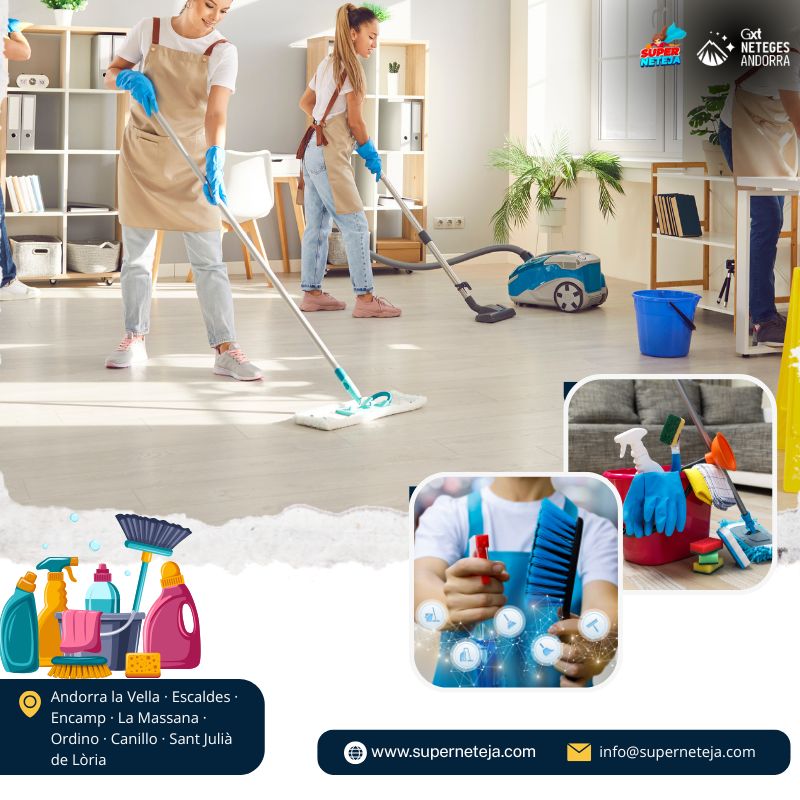 Servicios de limpieza en Andorra Eficientes y de Alta Calidad